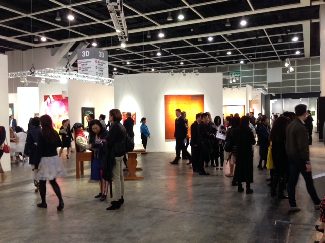 Art Basel Hong Kong 2016 during the evening of the Private view on Tuesday.