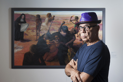 Harold Joseph Thomas Wins 2016 Telstra Art Award