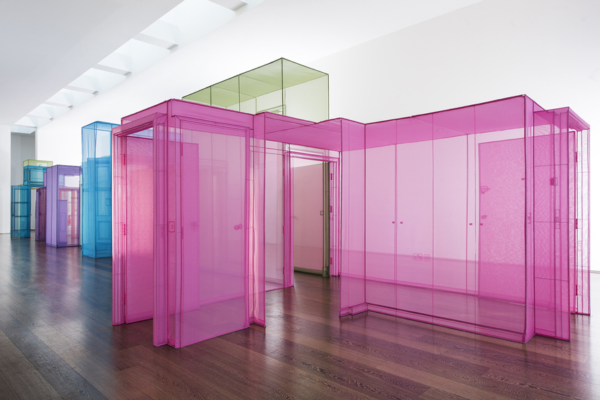 DO HO SUH, installation view of the exhibition “Passage/s” at Victoria Miro, London, 2017. Copyright the artist. Photo by Thierry Bal. Courtesy the artist, Lehmann Maupin, New York/Hong Kong, and Victoria Miro.