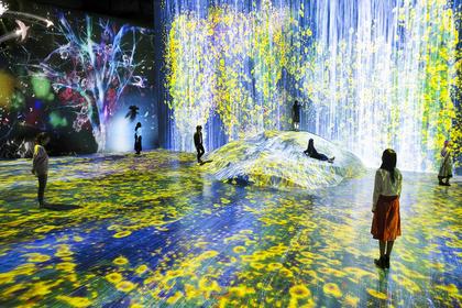 Mori-TeamLab Digital Art Museum Opens In Tokyo